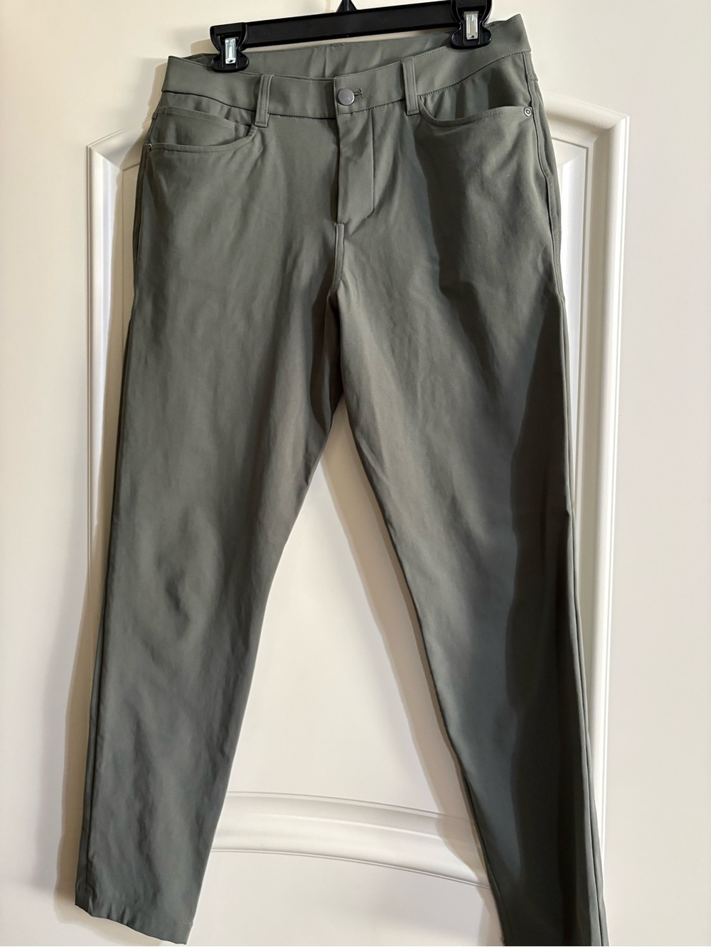 Men’s Lululemon Olive Green Slim Stretch Pants